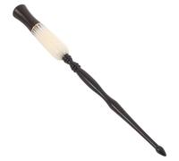 Housoutil Porte-plume Oblique Rétro pour Calligraphie Anglaise, Débutants | Bois et Plastique, Prise Ergonomique Confortable, Contrôle Facile, Usage Calligraphie et Illustration, Noir