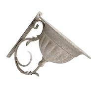 Housoutil Pots de Fleurs Muraux Support Mural Vertical Robuste et Gain de Place en Fer Vintage Trous de Drainage Pré-percés pour Plantes D'intérieur et Cour Extérieure