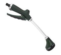 Housoutil Pulvérisateur Multi-usages de Jardin Vert en Aluminium et Plastique Poignée Confortable et Longue Perche, Outil D'irrigation Réglable pour Jardinage et Usage en Magasin