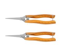 Housoutil Sécateurs De Jardin En Acier Inoxydable Lot De 2 Ciseaux À Fleurs Pour Taille Et Récolte De Poivrons Et Autres Légumes Outils Adaptés Aux Activités De Jardinage Extérieur