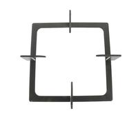 Housoutil Support de Cuisinière à Gaz en Fonte Grille Antidérapante Carrée pour Casserole à Lait Accessoire la Cuisine Pratique pour Cuisson Domestique et Restaurant