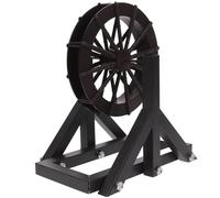 Housoutil Support de Roue à Eau Vintage en Plastique et Fer Résistant la Déformation pour Fontaine Décorative pour Bricolage et Environnement Domestique