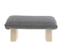 Housoutil Tabouret à Genoux Ergonomique Amélioration Posture et Bois Revêtement en Coton, Offrant Confort pour Bureau Lors du Travail Lecture