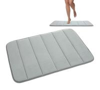 Housoutil Tapis de Bain Absorbant et Antidérapant Matelas Épais à Mémoire de Forme pour Salle de Bain Tapis Doux et Lavable pour Sol Confortable et Résistant à L'humidité
