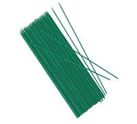Housoutil Tuteurs pour Plantes en Bambou Vert Robustes et Solide 40 Pièces Bâtonnets pour Plantes en Pot Couleur Vive Qui Ne S'estompe Pas, Support pour Jardinage Extérieur