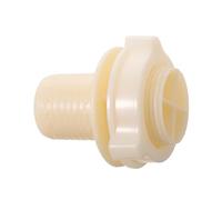 Housoutil Vis de Base pour Ventilateur Pied, Filetage Standard en Plastique | Ventilateur Pied, Fixation du Châssis Base, Usage Maison Bureau, Beige