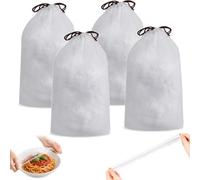 Housse Alimentaire Jetable, Couvre Plat Elastique, Film Alimentaire Reutilisable, Stretch Bowl Covers, Facile à Utiliser, pour Vaisselle, Cuisine, Pique-Niques (B*400PCS)