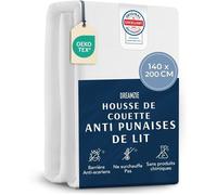 - Housse Anti Acarien pour Couette 140x200 cm - Protege Couette pour Personnes allergiques - Couette Anti 140 x 2 HOUSSE DE COUETTE