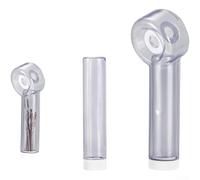 Housse anti-poussière 2 en 1 transparente avec éponge antidérapante pour perceuse à percussion, rangement portable pour zones de travail plus propres