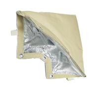 Housse anti-refoulement 5 étanche pour robinet | Couvercles de refoulement en Oxford 600D pour extérieur, jardin, irrigation hivernale, puits, disjoncteur sous vide
