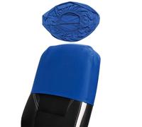 Housse Appui-Tête Extensible Et Antidérapante pour Chaises de Bureau 1 Pièce Bleue