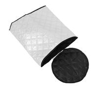 Housse Argentée Cylindrique de Gaz Protection pour Bouteille | Oxford, Couverture Intégrale, Anti-poussière et Anti-uv, Format Portable pour Camping et Extérieur