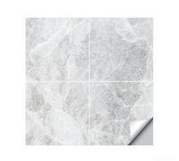 Housse autocollante en PVC marbré imperméable et résistante à l'huile pour décoration de sol et mur avec poignée texturée pour la sécurité des zones humides (C F)
