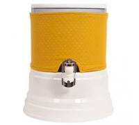 Housse bac inférieur - Fontaine EVA 12 litres verre et plastique - Jaune et Gris clair
