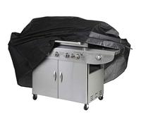 Housse Barbecue Couverture de Barbecue Bâche de Protection BBQ = avec Sac de Rangement Noir pour Weber, Holland (145 x 61 x 117cm)