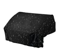Housse barbecue encastrable Barbecue Résistant aux Intempéries en Tissu | Housse de barbecue gril encastrable Protecteur pour Ustensiles de Barbecue Jardin, Arrière-Cour, Pelouse, Cour