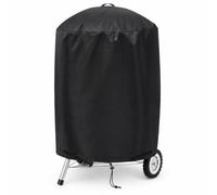 Housse Barbecue Exterieur Rond pour Cuisinart Outdoors CCG-290 18.25in 46cm 2017-2023 2024 2025 2026, Imperméable Bache de Protection BBQ Anti Vent Bâche Gaz Grill