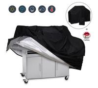 Housse Barbecue Grand XXL 190x71x117cm Housse Bâche de Protection BBQ Couverture de Gril Imperméable Anti-UV/Anti-l'eau avec Cadeau
