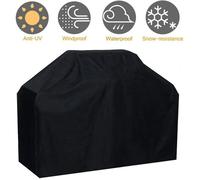 Housse barbecue - PZCC - 145 x 61 x 117 cm - Imperméable - Coupe-vent - Tissu Oxford 210D