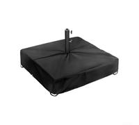 Housse Base pour parasol 210D Oxford Imperméable 25x25 Pouces(42*42*5inch) | pour zip pour robuste, installation pour facile, démonter, protège pour feuilles excréments, noir