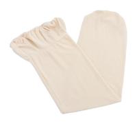 Housse Beige en Tissu pour Ventilateur Tour, Protection anti-poussière | Format Extensible pour Appareils de 43 à 49 Pouces, Pliable, Légère, Lavable, Style Moderne pour Chambre et Salon