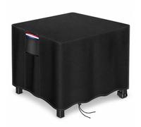 Housse Brasero pour Outsunny Aosom 842-346V80GY 2025-2026 | 210D Housse de Protection Carré pour Brasero Exterieur Jardin Terrasse Balcon Imperméable Coupe-Vent Anti-UV avec Poignée