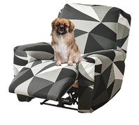 Housse Canapé Inclinable Relax 3/2/1 Places Housse De Fauteuil Inclinable En Velours Extensible 8/6/4 Pièces, Housse Canap Relax Avec Poche Latérale Antidérapant, Lavable ( Color : 11# , Size : 1 Seat
