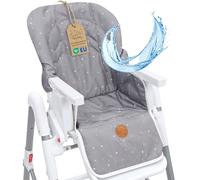 Housse chaise haute bebe - coussin assise pour bébé confortable coussins et housses pour chaises enfant avec un revêtement imperméable stable certificat Oeko-Tex Galaxie