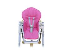 Housse Chaise Haute pour Bébé, Housse de rechange pour coussin d'assise Peg Perego, Prima Pappa, Diner Rose