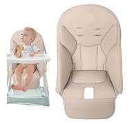 Housse chaise haute universelle | Housse en cuir PU pour chaise haute bébé | Housse coussin pour chaise haute salle à manger pour bébé pour Peg Perego, Siesta Zero3, Baoneo, Kosmic Jané, etc.