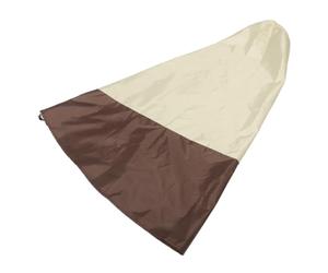 Housse Chiminea Ronde Extérieure en Polyester, Résistante aux Déchirures | Protection UV et Contre L’eau, Multi-tailles pour Foyer D’extérieur, Usage Toute Saison, Résistante au Vent