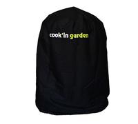 Cook'in Garden - Housse Imperméabilisante et Déperlante pour Barbecue Boule, ø70 x 90 cm, Protection UV Grade Maximum, Entretien Facile, Fixation Pratique avec Scratch, Compatibilité Multi-Marques