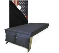 Housse Cornhole avec de Serrage Bas Housse Cornhole avec de Serrage | Tissu Oxford 210D, protection UV, résistant aux intempéries, usage extérieur durable