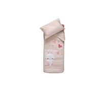 Housse couette + taie d'oreiller Lapinou - 100x140 cm + 40x60 cm