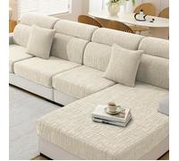 Housse Coussin Canapé Universelle,Housse Assise Canapé Extensible,Housses De Coussin Antidérapant,Protection Meubles Couvre [BI132]