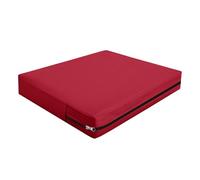 Housse Coussin Exterieur Impermeable, Housse Siège Canapé Protection Complète avec Fermeture Éclair, Amovibles Housse Assise Salon De Jardin Terrasse Caravane (Magenta,107×46×8cm)