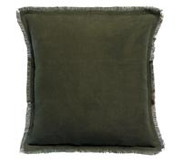 Housse coussin Vivaraise Laly Vert 45x45 cm