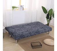 Housse/Couverture De Canapé Lit Clic Clac 140x190 Housse De Canapé sans Bras Extensible Housse Clic Clac sans Bras/Housse pour Canape sans Accoudoirs 3/2/1 Place ( Color : #1 , Size : 160-185cm/63-72.