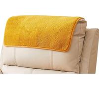Housse D'appui-Tête D'accoudoir pour Accoudoir Canapé Couverture de Protection Fauteuil Relax Inclinable Noel 2 3 1 Places, Chien Chat, Imperméable Antidérapant, Angle Cuir avec Oreilles 01(1950,Headr