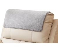 Housse D'appui-Tête D'accoudoir pour Accoudoir Canapé Couverture de Protection Fauteuil Relax Inclinable Noel 2 3 1 Places, Chien Chat, Imperméable Antidérapant, Angle Cuir avec Oreilles 01(1970,Headr