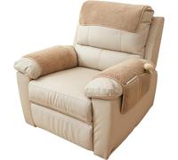 Housse D'appui-Tête D'accoudoir pour Accoudoir Canapé Couverture de Protection Fauteuil Relax Inclinable Noel 2 3 1 Places, Chien Chat, Antidérapant, Angle Cuir avec Oreilles(1945,2 Seaters 4 piece)