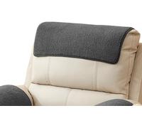 Housse D'appui-Tête D'accoudoir pour Accoudoir Canapé Couverture de Protection Fauteuil Relax Inclinable Noel 2 3 1 Places, Chien Chat, Antidérapant, Angle Cuir avec Oreilles(1946,No Pocket 1 piece)
