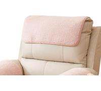 Housse D'appui-Tête D'accoudoir pour Accoudoir Canapé Couverture de Protection Fauteuil Relax Inclinable Noel 2 3 1 Places, Chien Chat, Antidérapant, Angle Cuir avec Oreilles(1942,No Pocket 1 piece)