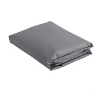 Housse d'auvent grise pour balancelle de deux à trois places, dessus de rechange en polyester 190T, résistant aux intempéries, auvent extérieur, 190 x 132 x 15 cm (164 x 114 x 15 cm)