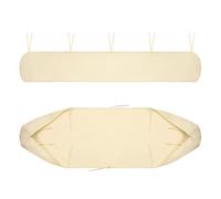 Housse de Auvent Jardin Protection, BâChe Sac de Rangement 420D Oxford Contre Les UV Anti-poussière étanche Contre la Neige et la Pluie en Hiver, pour Canopy Shelter De Terrasse Meubles (Beige, 4M)