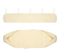 Housse de Auvent Jardin Protection, BâChe Sac de Rangement 420D Oxford Contre Les UV Anti-poussière étanche Contre la Neige et la Pluie en Hiver, Pour Canopy Shelter De Terrasse Meubles (2M Beige)