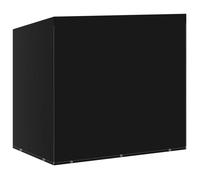 vidaXL Housse de balancelle 10 œillets 2 fermetures Imperméable Noir 255x145x170 cm
