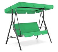 Housse De Balançoire Et Siège Pivotant, Couverture Supérieure De Canopée Pour Chaise Pivotante De Patio 3 Places Pour Hamac De Siège De Terrasse De Jardin