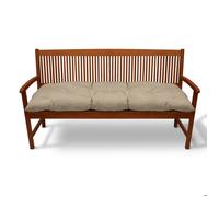 Beautissu Coussin banc Flair BK 150x50x10cm - Nature - Coussin pour banc de jardin, terrasse, balcon, balancelle