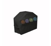 Housse De Barbecue, Bâche De Protection pour Plancha Et Grill, Tissu Oxford 210D Résistant, Couverture BBQ Anti-Vent, Anti-UV, Étanche, Anti-Humidité Et Anti-Poussière (A)